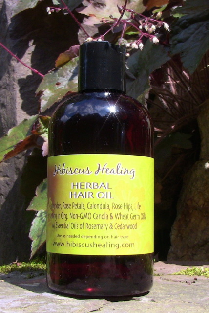 Herbal Hair Oil 8 oz.
