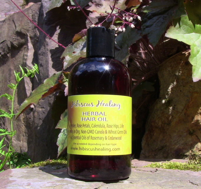Herbal Hair Oil 8 oz.